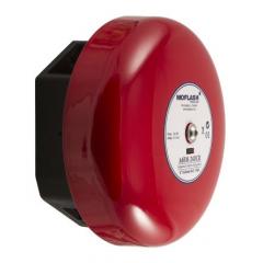 Moflash A8BM 系列 红色 电磁 警铃 A8BM-24DCR, 单音调, 1m 距离外 106dB, 24 V 直流