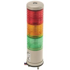 Schneider Electric Harmony XVC 系列 IP23，IP54 LED 信标塔 XVC 4B3K, 3 照明元件, 红色/绿色/橙色灯罩