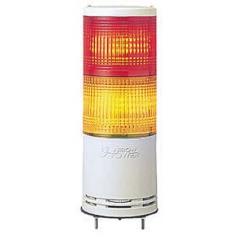 Schneider Electric Harmony XVC 系列 IP23，IP54 LED 信标塔 XVC 4B2K, 2 照明元件, 红色/橙色灯罩