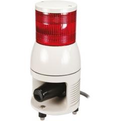 Schneider Electric Harmony XVC 系列 LED 信标塔 (带蜂鸣器) XVC 1B1SK, 1 照明元件, 红色灯罩