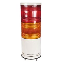 Schneider Electric Harmony XVC 系列 LED 信标塔 XVC 1B2K, 2 照明元件, 红色/橙色灯罩, 24 V 直流电源