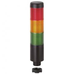 Werma Kompakt 系列 LED 信标塔 69821075, 3 照明元件, 绿色，红色，黄色灯罩, 24 V 交流/直流电源