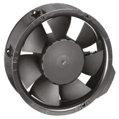ebm-papst 6224NU -  Axial Fan, 6200NU Series, IP68, 24 V, DC, 172 mm, 51mm, 55 dBA, 241.3 cu.ft/min