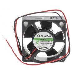 Sunon MC 系列 0.6W 5 V 直流 轴流风扇 MC30100V1-000U-A99, 9.35m³/h, 9500rpm, 30 x 30 x 10mm
