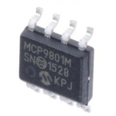 Microchip MCP9801-M/SN 12 位 温度转换器, ±0.5°C精确度, 串行I2C、SMBus接口, 2.7 - 5.5 V电源