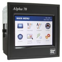 Sifam Tinsley Alpha 70 系列 AP70-38F75HRDI0000 92 x 92 mm 14位 LCD 数字功率表