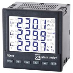 Sifam Tinsley N10 系列 ND10 - 22100U0 92 x 92 mm LCD 数字功率表