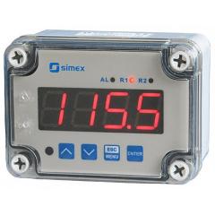 Simex SRT-N118 系列 数字 数字面板式多功能表 SRT-N118-XA 24VDC, 测量温度