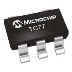 Microchip TC77-3.3MCTTR 13 位 温度传感器, ±3°C精确度, 串行Microwire、串行SPI接口