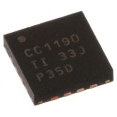 Texas Instruments 950MHz 射频前端 CC1190RGVT, 单单刀双掷, 0.8dB介入损耗, 15dB隔离, CMOS/TTL技术