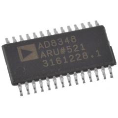 Analog Devices AD8348ARUZ 正交 解调器, 25.5dB, 75MHz最高I/Q频率, 28引脚 TSSOP封装