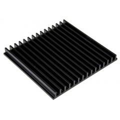 AAVID THERMALLOY 黑色 散热器 OK267/B/150, 1K/W, 150 x 158 x 15mm
