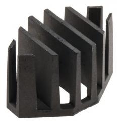 AAVID THERMALLOY 黑色 散热器 437691, 7.4K/W, 焊接安装, 26.9 x 40.8 x 25mm