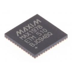 Maxim MAX1978ETM  温度传感器, ±10%精确度, 模拟接口, 3 - 5.5 V电源