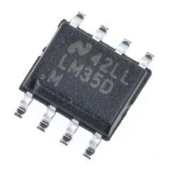 Texas Instruments LM35DM/NOPB 温度传感器, ±0.6°C精确度, 模拟接口, 4 - 30 V电源