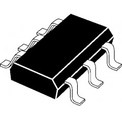 Panasonic DMC264060R 双 NPN 数字晶体管, 100 mA, Vce=50 V, 4.7 kΩ, 电阻比:无, 6引脚 Mini6 G4 B封装
