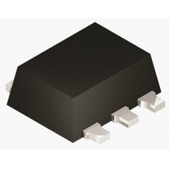NXP PEMH15 双 NPN 数字晶体管, 100 mA, Vce=50 V, 4.7 kΩ, 电阻比:1, 6引脚 SOT-666封装
