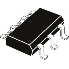 ROHM UMF5NTR 双 NPN   PNP 数字晶体管, 100 mA, 500 mA, Vce=12 V、50 V, 47 kΩ, 电阻比:1, 6引脚