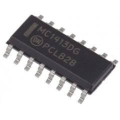 新产品ON Semiconductor MC1413DG NPN 达林顿晶体管对, 500 mA, Vce=50 V, HFE=1000, 16引脚 SOIC封装