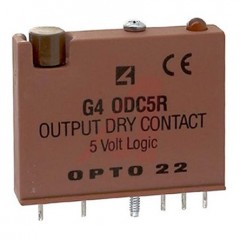 Opto 22 G4ODC5R 单刀单掷 簧片继电器, 0.5 A, 5 V dc @ 14 mA, 12.2 x 48.8 x 41.1mm