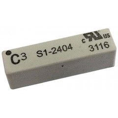Cynergy3 S1-2404/RS 单极常开 簧片继电器, 1 A, 24V dc, 24.1 x 6.2 x 8.1mm