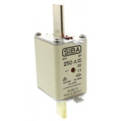 SIBA 250A 1 NH gG - gL 中心焊接式熔断器 4184219, DIN 43620, VDE 0636标准