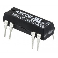 TE Connectivity V23100V4012A000 单极常开 簧片继电器, 1 A, 12V dc, 19.3 x 6.4 x 5.7mm