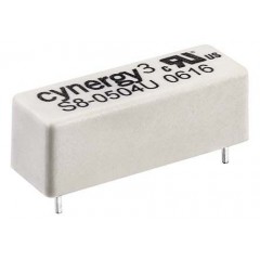 Cynergy3 S8-1204U/RS 单极常开 簧片继电器, 1 A, 12V dc, 30 x 10 x 12mm