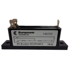 Europower Controls ECLRC440 系列 440V dc 2路 缓冲电容器, 面板安装