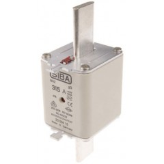 SIBA 315A 2 NH gG 中心焊接式熔断器 20-004-13/315A, IEC 60269-2-1标准