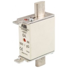 ABB 6A 0 HRC gG 中心焊接式熔断器 1SCA022627R0400, DIN IEC 60269-1-2标准