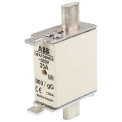 ABB 35A 0 HRC gG 中心焊接式熔断器 1SCA022627R1040, DIN IEC 60269-1-2标准