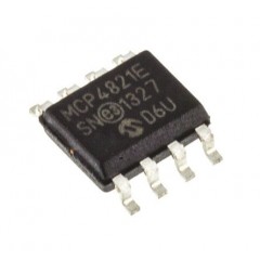 Microchip MCP4821-E/SN , 12 位 DAC, SPI接口, 8引脚 SOIC封装