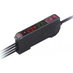 Omron E3X-MDA41 OMS 光纤传感器, 红色 LED光源, PNP输出, 1.08 W, IP50, 12 → 24 V 直流
