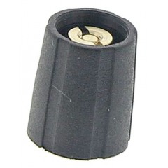Sifam 黑色 套筒旋钮 S110125-BLK, 3.175mm轴, 11.5mm直径旋钮