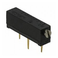 VPG Foil Resistors Y005 系列 26 转 通孔 微调电阻器 Y00565K00000K0L, 带PC 引脚接端, 5kΩ ±10%, 0.75W