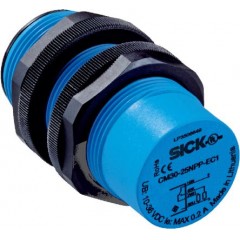 Sick IP68, IP69K 柱体 电容式传感器 CM30-25NPP-EC1, 检测范围4 → 25 mm, 74mm长, PNP输出