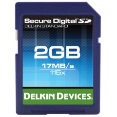 Delkin Devices 2 GB Class 10 SLC SD卡 SE02TFNHL-C1000-D