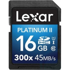 Lexar 16 GB Class 10 SLC SDHC卡 LSD16GBBEU300