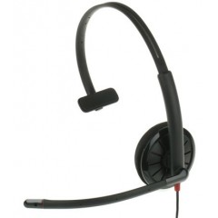 Plantronics C310-M 黑色 头顶戴式 耳机 85618-01, USB插头