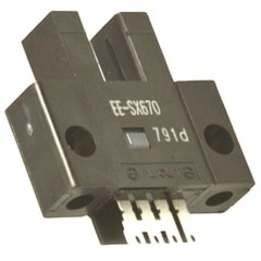 Omron EE-SX672A 5mm扫描距离 红外传感器, NPN输出, IP50