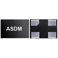 Abracon ASDM1-25.000MHZ-LC-T 25MHz 硅振荡器, 4引脚 QFN封装