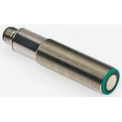 Pepperl   Fuchs IP65 镀镍黄铜 柱体 超声波传感器 UB500-18GM75-E6-V15, 30 → 500 mm 检测距离