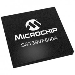 Microchip SST39VF800A-70-4C-B3KE 闪存, 8Mbit (512K x 16 位), 并行接口, 70ns, 2.7 → 3.6 V, 48引脚