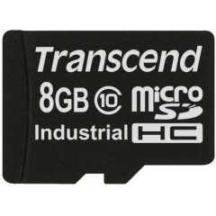 Transcend 8 GB Class 10 MLC 工业用 MicroSD卡 TS8GUSDC10I