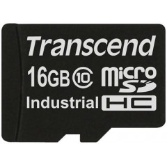 Transcend 16 GB Class 10 MLC 工业用 MicroSDHC卡 TS16GUSDC10I