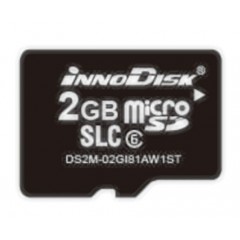 InnoDisk 2 GB Class 10 SLC 工业用 MicroSD卡 DS2M-02GI81AW2ST
