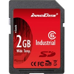 InnoDisk 2 GB Class 6 SLC 工业用 SD卡 DS2A-02GI81W1B