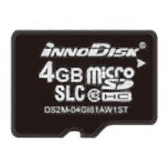 InnoDisk 4 GB Class 10 SLC 工业用 MicroSDHC卡 DS2M-04GI81AW2ST
