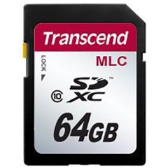 Transcend 64 GB Class 10 MLC 工业用 SDXC卡 TS64GSDXC10M